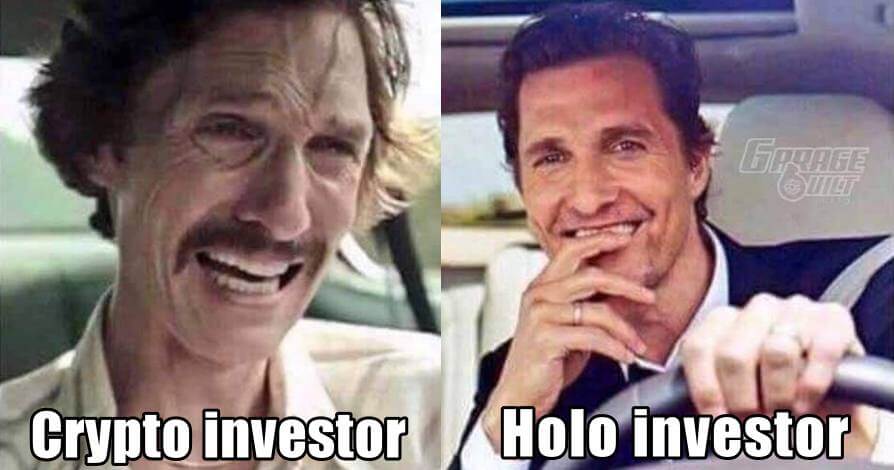 Holo investor meme