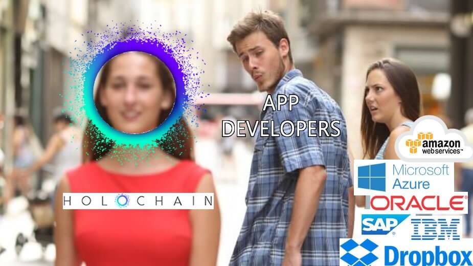 Holochain developer meme