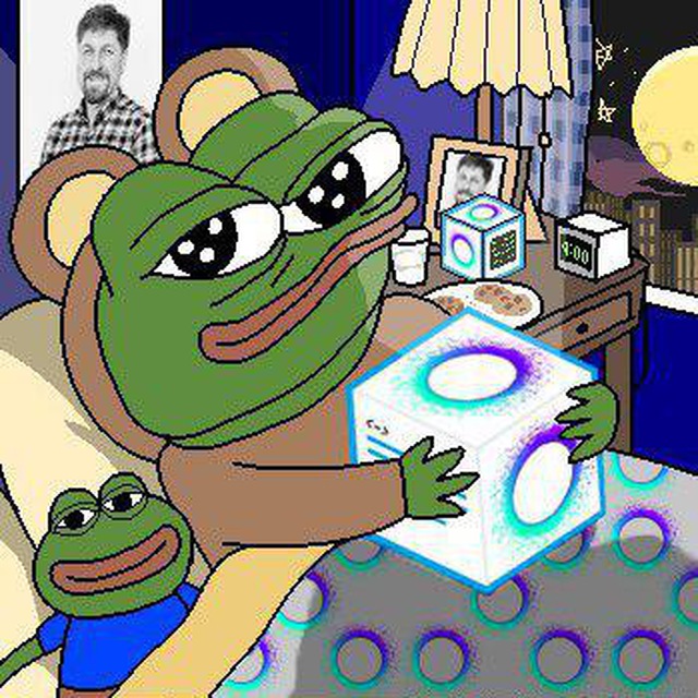 Holochain pepe the frog meme.