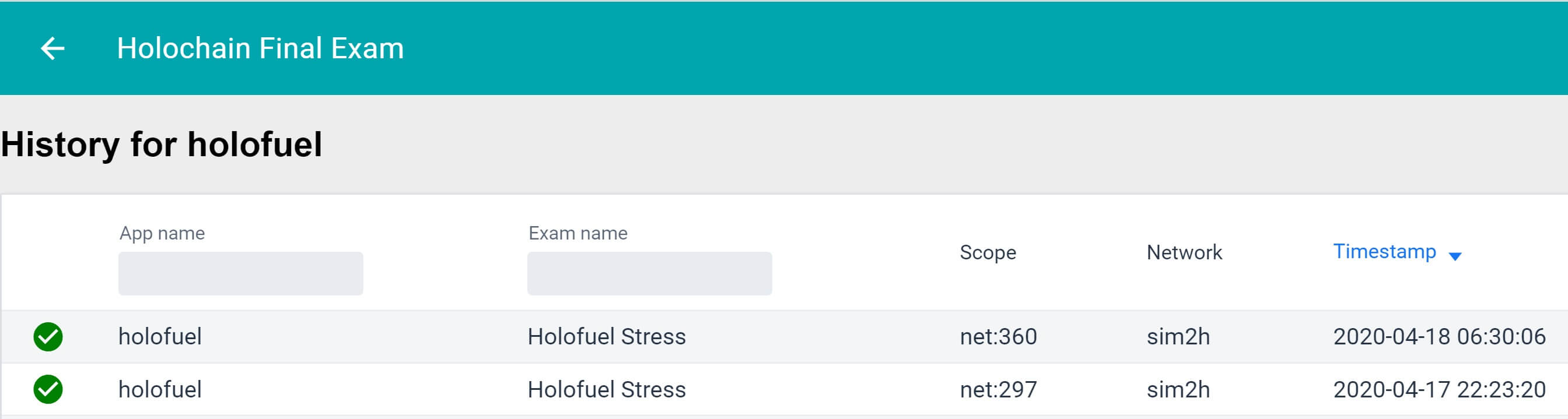 HoloFuel Stress Test